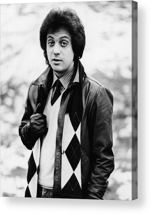 Billy Joel Acrylic Print featuring the photograph Billy Joel by Express Newspapers
