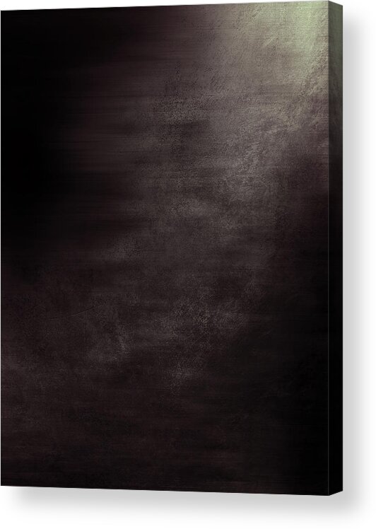 Gothic Style Acrylic Print featuring the photograph Dark Texture by Loudredcreative