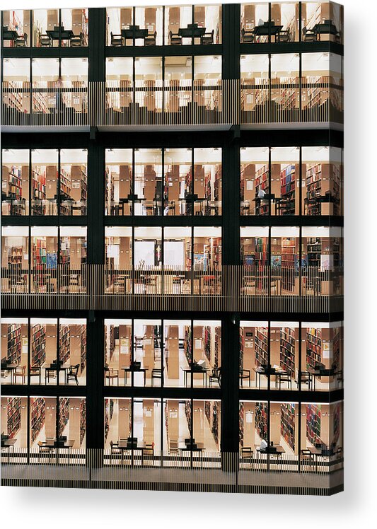 Education Acrylic Print featuring the photograph Facade Of A Library by Digital Vision.