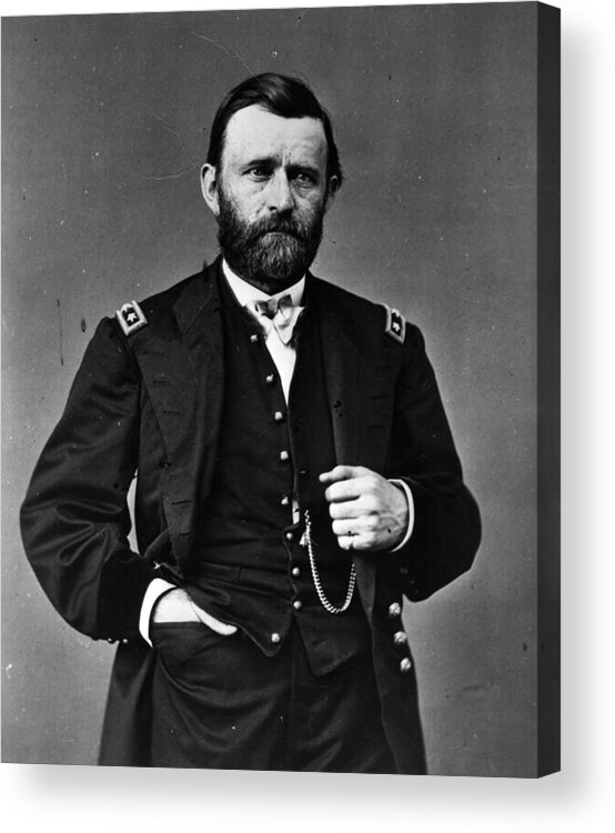 Ulysses S. Grant Acrylic Print featuring the photograph General Grant by Hulton Archive