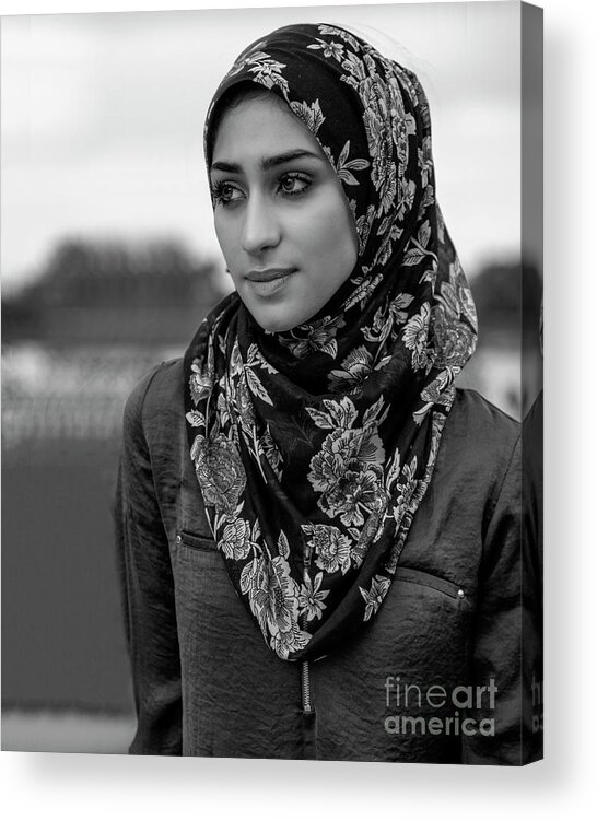 5266 Acrylic Print featuring the photograph Hijabi portraits by FineArtRoyal Joshua Mimbs