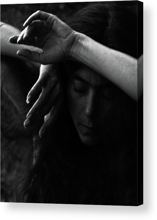 Modern Dance Acrylic Print featuring the photograph In the Shadows by Catherine Sobredo