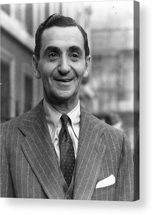 People Acrylic Print featuring the photograph Irving Berlin by Keystone