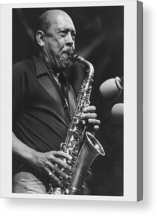 Music Acrylic Print featuring the photograph Marshall Royal by David Redfern