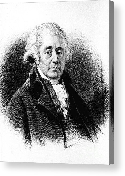 Event Acrylic Print featuring the drawing Matthew Boulton 1728-1809, English by Print Collector