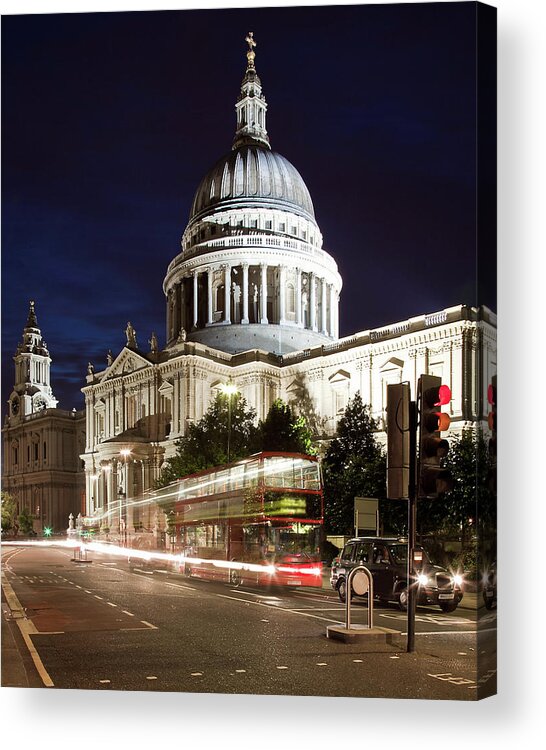 Outdoors Acrylic Print featuring the photograph St Pauls Cathedral by Scott Moore 2012