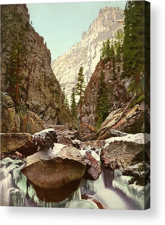  Acrylic Print featuring the photograph Toltec Gorge by Detroit Photographic Company