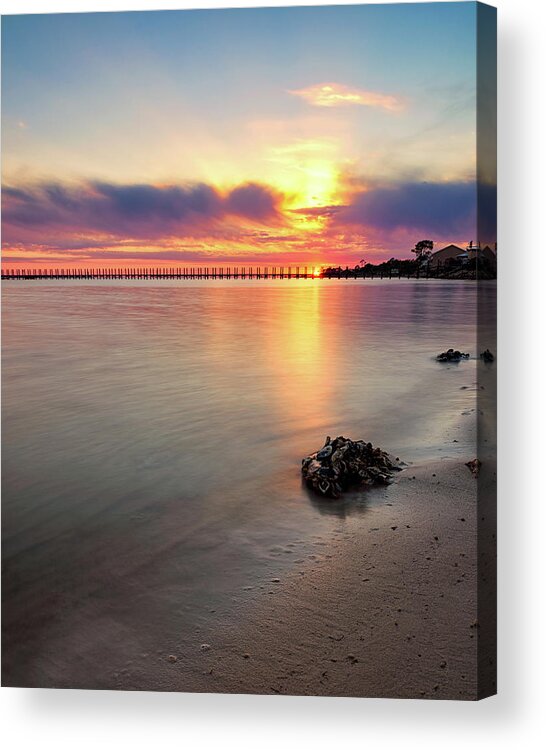 Landscape Acrylic Print featuring the photograph Warm Serenity by Mike Whalen