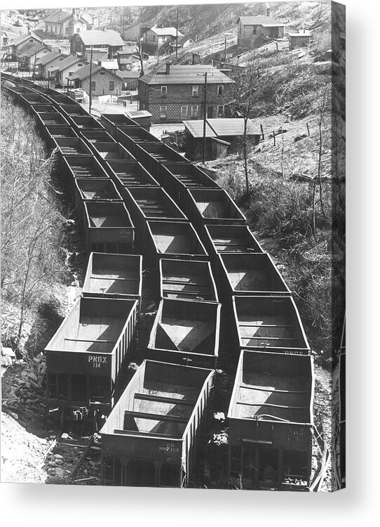 West Virginia Acrylic Print featuring the photograph West Virginia Coal Strike by W. Eugene Smith