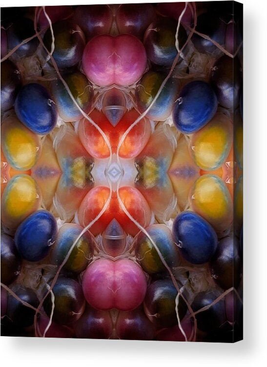 Photography Acrylic Print featuring the photograph Glass Gem 1 by Cleaster Cotton