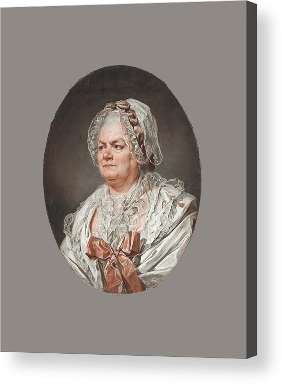 Background Acrylic Print featuring the painting Portrait of the Artist by After Frans Hals #1 by MotionAge Designs