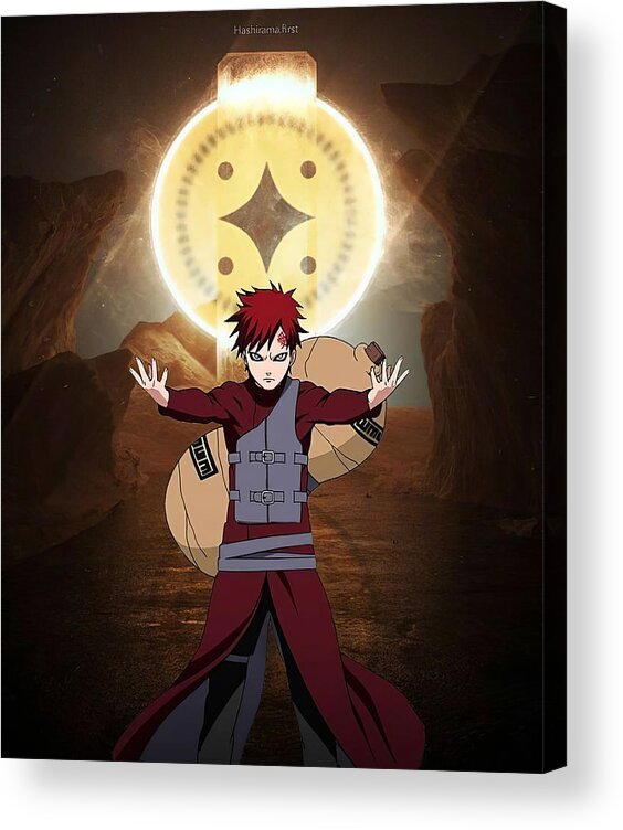 Gaara Acrylic Print by Nguyen Hai - Pixels