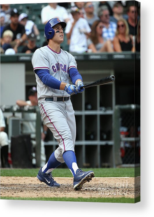 Following Acrylic Print featuring the photograph Anthony Rizzo by Jonathan Daniel