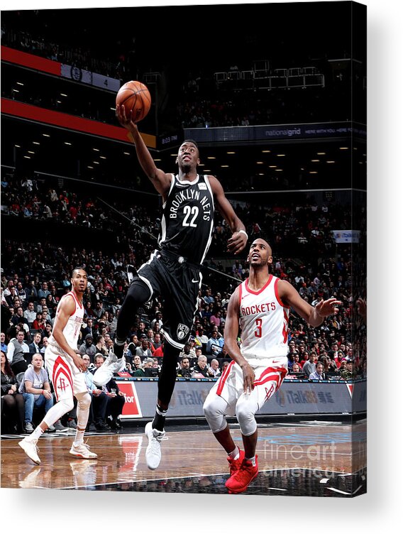 Nba Pro Basketball Acrylic Print featuring the photograph Caris Levert by Nathaniel S. Butler