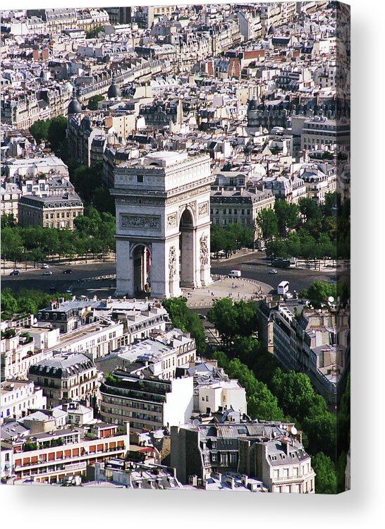France Acrylic Print featuring the photograph Arc de Triomphe by Jim Feldman