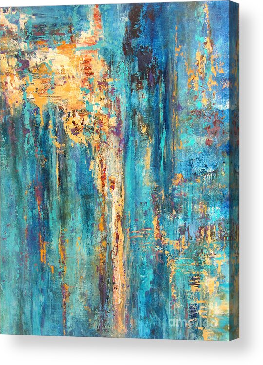 Artist Valerie Travers Acrylic Print featuring the painting Beautiful Soul by Valerie Travers
