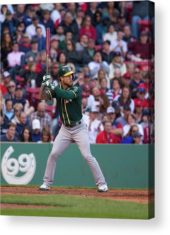 People Acrylic Print featuring the photograph Brett Lawrie by Rich Gagnon