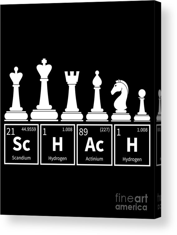 Chess Pieces Pawn King Queen Checkmate Strategy Gift Acrylic Print by  Thomas Larch - Fine Art America