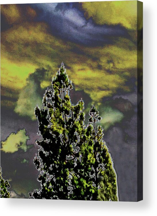 Moody Acrylic Print featuring the photograph Dark Moody May by Andrew Lawrence