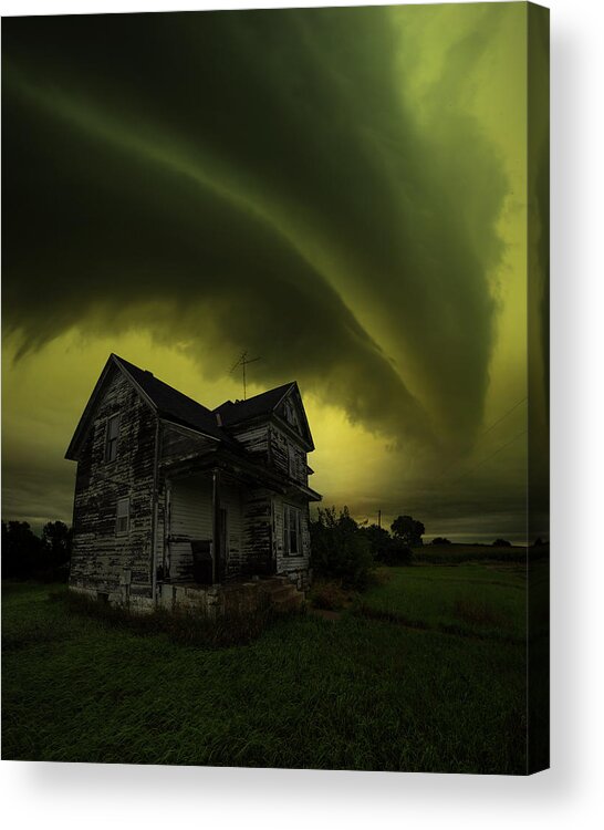 311 Acrylic Print featuring the photograph Dodging Raindrops by Aaron J Groen