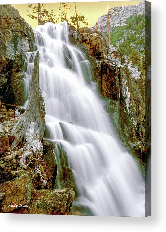 California Acrylic Print featuring the photograph Eagle Falls by Randy Bradley