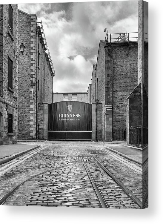 Guinness Acrylic Print featuring the photograph Guinness Factory Dublin by Georgia Clare