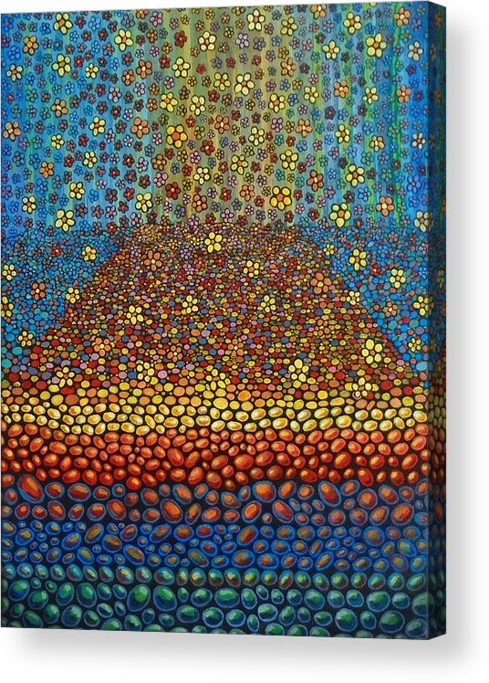 Hope Acrylic Print featuring the painting Hope Rises by Mindy Huntress