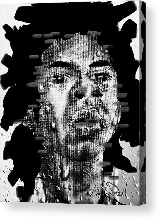  Acrylic Print featuring the mixed media HOV by Angie ONeal