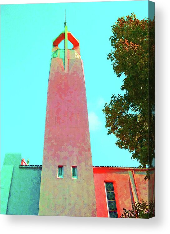 Spire Acrylic Print featuring the photograph Inspiring Spire by Andrew Lawrence