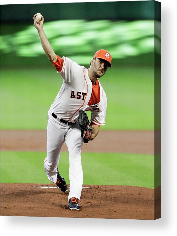 Jarred Cosart Acrylic Print featuring the photograph Jarred Cosart by Bob Levey