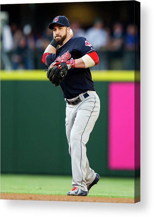 People Acrylic Print featuring the photograph Jason Kipnis by Rich Lam
