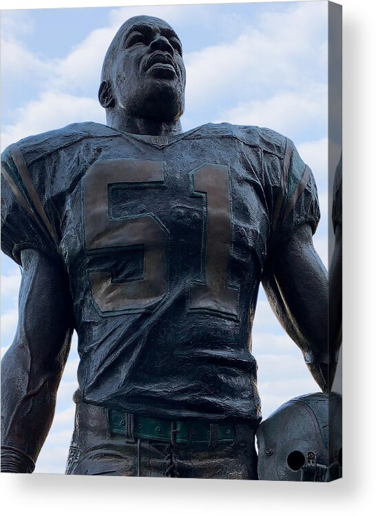 Sam Mills Acrylic Print featuring the photograph Keep Pounding by Lee Darnell