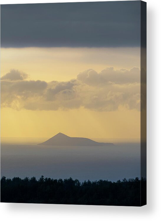 Island Acrylic Print featuring the photograph Lehua Sunset by Shelby Erickson