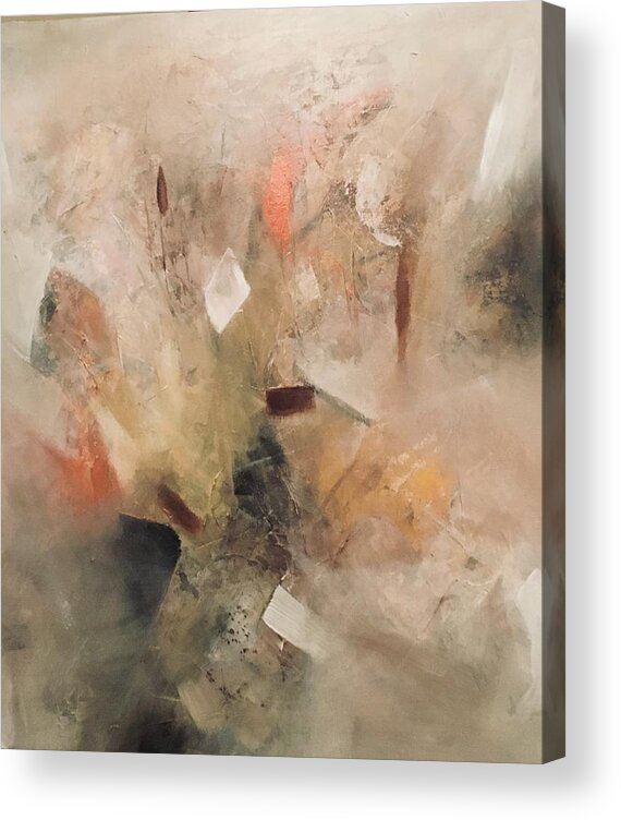 Abstract Acrylic Print featuring the digital art Lovely by Lynda Payton