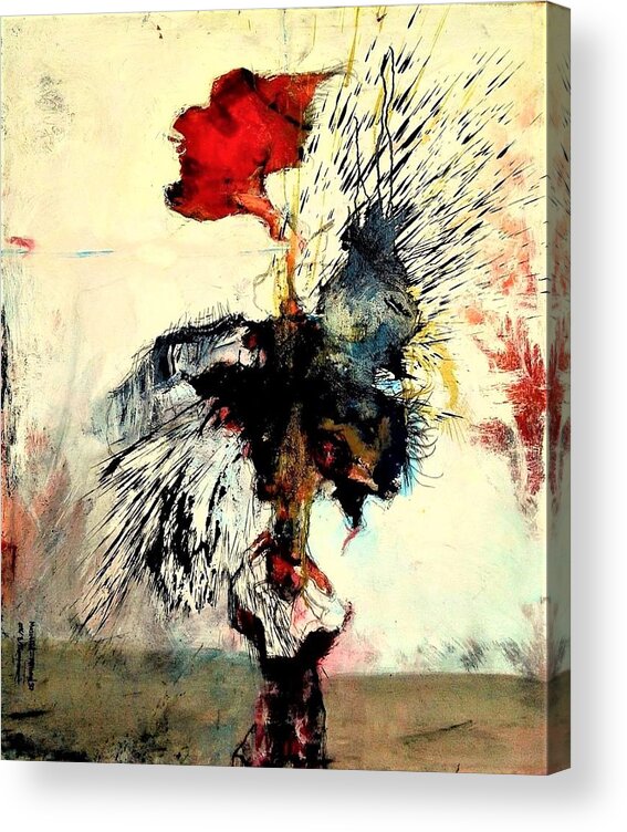 Abstract Acrylic Print featuring the painting MA1-Massoud Ahmed by MA1-Massoud Ahmed