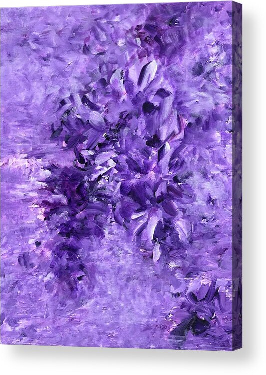 Mirage Acrylic Print featuring the painting Mirage # 6 by Milly Tseng
