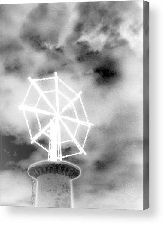 Windmill Acrylic Print featuring the photograph Molinet by Auranatura Art