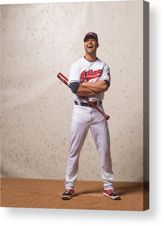 American League Baseball Acrylic Print featuring the photograph Nick Swisher by Rob Tringali