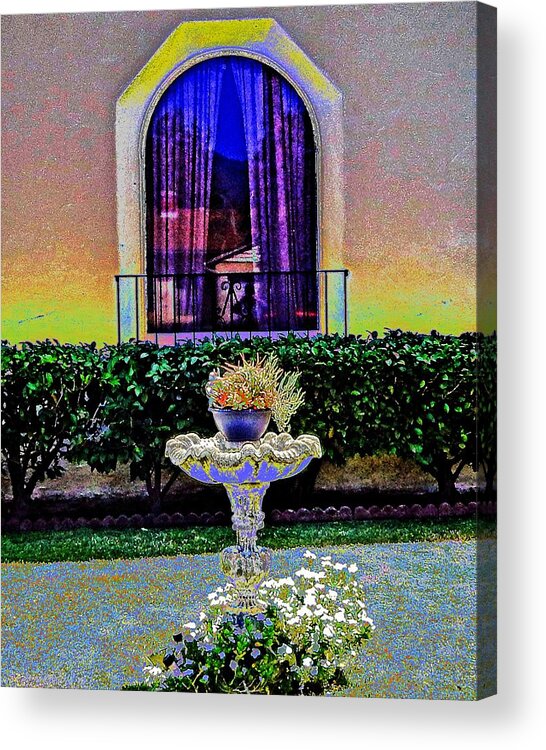 Landscaping Acrylic Print featuring the photograph Picture Window by Andrew Lawrence