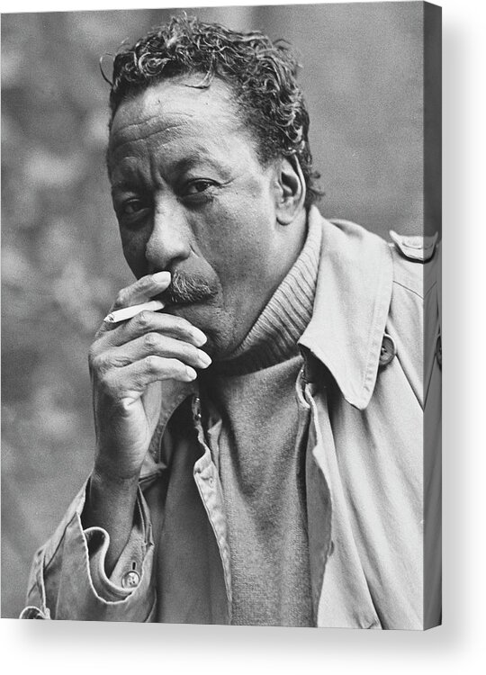 Literary Acrylic Print featuring the photograph Portrait of Gordon Parks by Adelaide de Menil