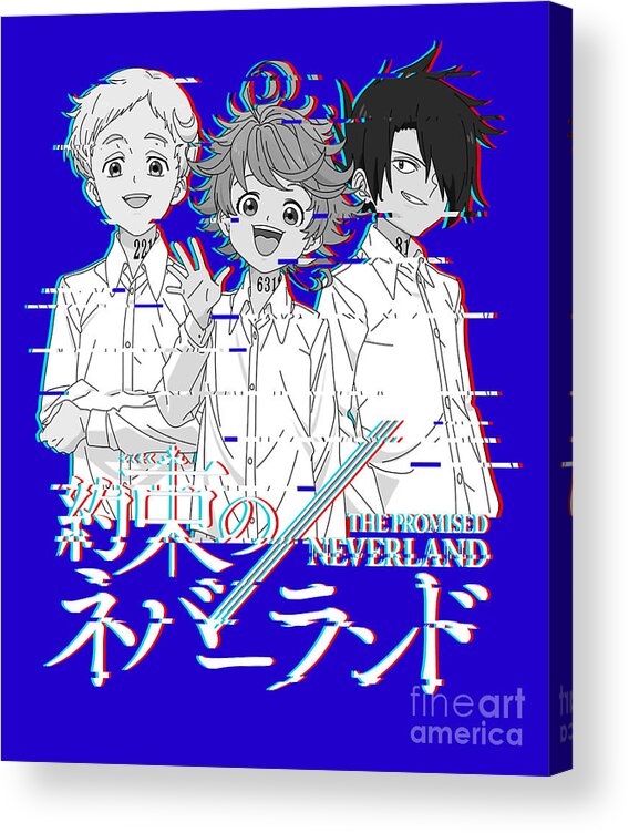 Women Men Manga The Promised Anime Neverland Gifts For Music Fans Digital  Art by Mizorey Tee - Fine Art America