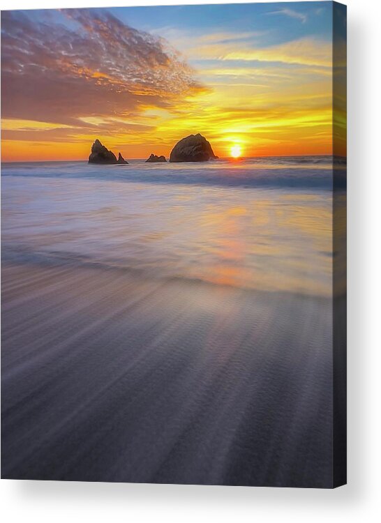 Acrylic Print featuring the photograph Seal Rock by Louis Raphael