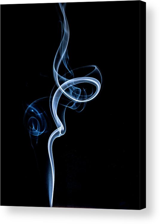 Smoke Acrylic Print featuring the photograph Smoke Magic by Pete Rems