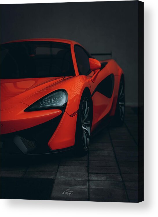  Acrylic Print featuring the photograph Spyder by William Boggs