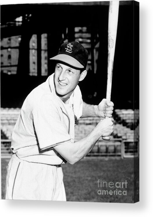Professional Sport Acrylic Print featuring the photograph Stan Musial by National Baseball Hall Of Fame Library
