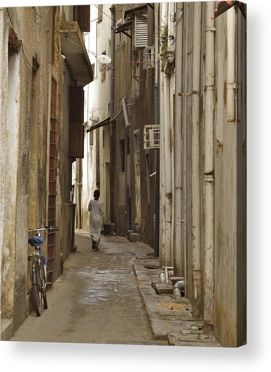 3scape Acrylic Print featuring the photograph Stone Town by Adam Romanowicz