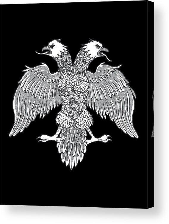 albanian eagle design