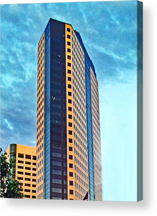 Building Acrylic Print featuring the photograph Tallest by Andrew Lawrence