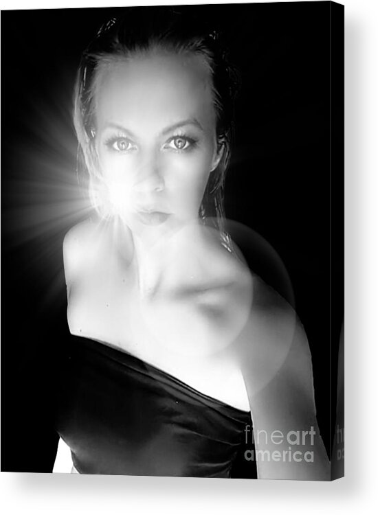 The Light Acrylic Print featuring the photograph The Light by Yvonne Padmos