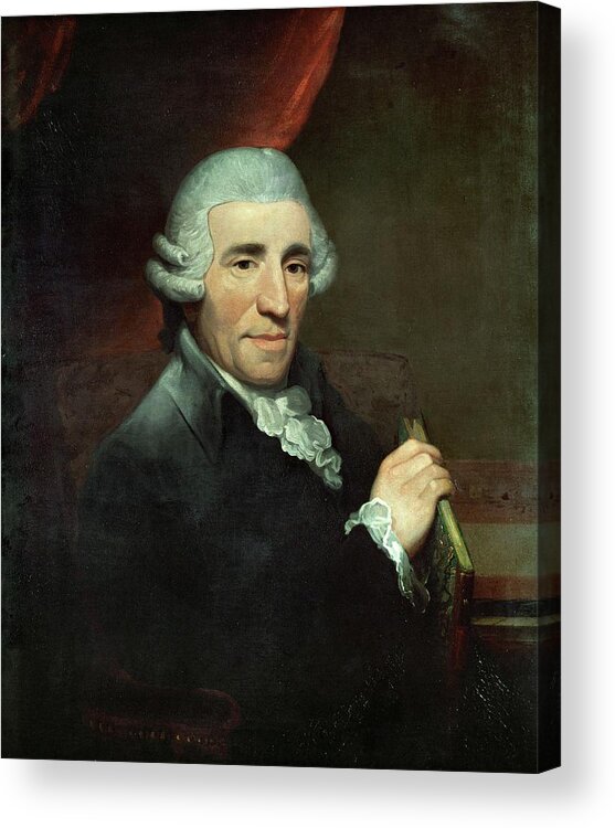 Franz Joseph Haydn Acrylic Print featuring the painting Thomas Hardy / 'Joseph Haydn', 1792, Oil on canvas. Thomas Bush Hardy. by Album